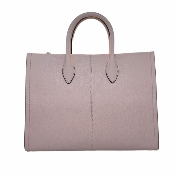 🤩Michael Kors Mirella Tote Bag Satchel Medium Pebbled Leather Shoulder Pink - Picture 3 of 6